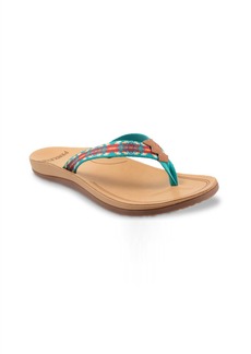 Pendleton Carico Lake Flip Flop Sandal In Turquoise