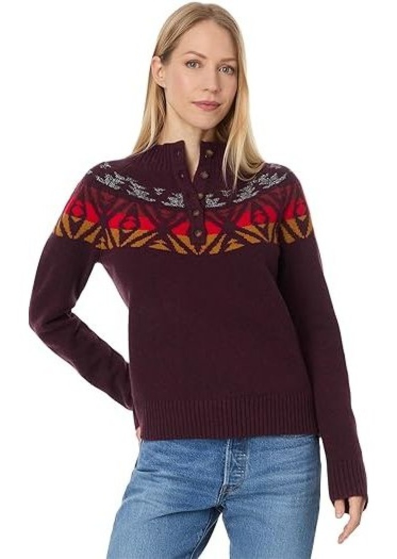 Pendleton Fair Isle Mockneck Sweater