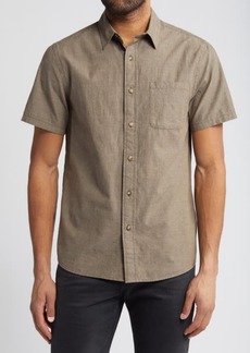 Pendleton Colfax Diamond Dobby Short Sleeve Button-Up Shirt