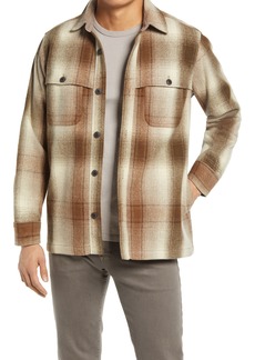 Pendleton Heston Wool Jacket in Tan Mix/Brown Ombre at Nordstrom