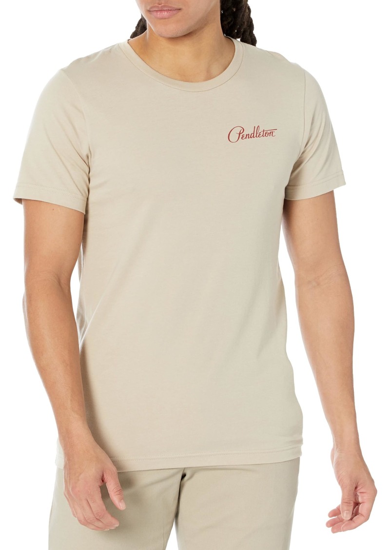 Pendleton Men's Chief Joseph Graphic T-Shirt Tan/Multi