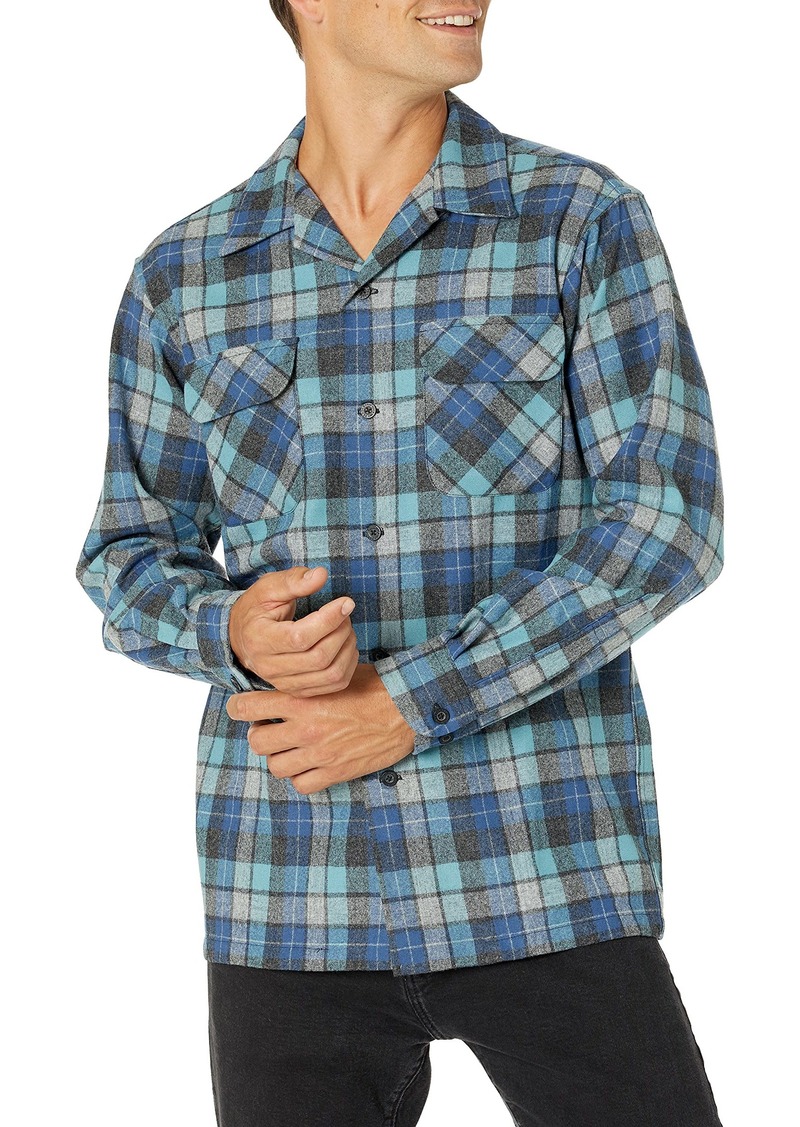Pendleton Men's Long Sleeve Classic Fit Board Wool Shirt  XX-Large