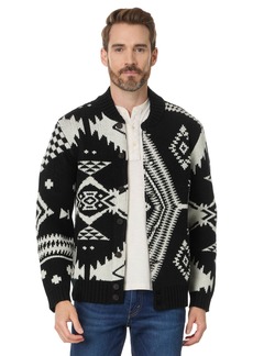 Pendleton Men's Patchwork Bomber Cardigan