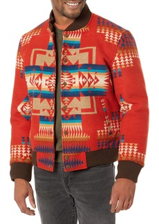 Pendleton Men's Quilted Gorge Wool Jacket Chief Joseph-Red