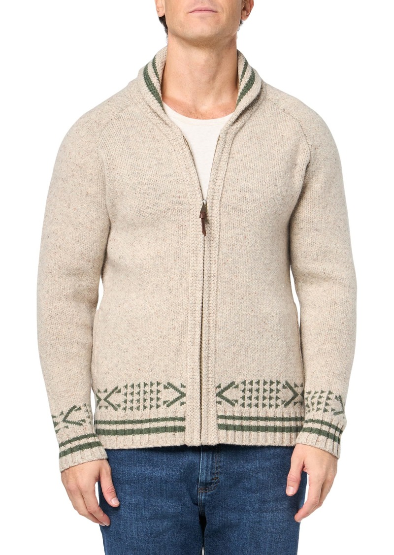 Pendleton Men's Salmon Falls Zip Sweater