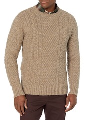 Pendleton Men's Shetland Wool Fisherman Sweater  SM