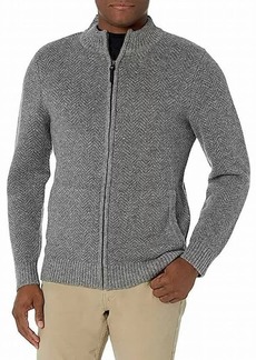 Pendleton Men's Shetland Full-Zip Cardigan Sweater  SM