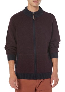Pendleton Men's Shetland Wool Full Zip Sweater