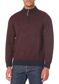 Pendleton Men's Shetland Wool Half Zip Sweater