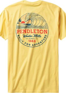 Pendleton Men's Short Sleeve Adventure Wave Graphic Tee