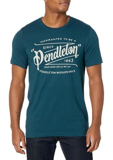Pendleton Men's Short Sleeve Archive Logo Graphic T-Shirt