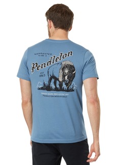 Pendleton Men's Short Sleeve Vintage Buffalo Graphic T-Shirt