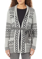 Pendleton Women's Alpaca Discovery Wrap Front Cardigan Sweater  SM