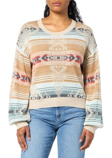 Pendleton Women's Bishop Sleeve Cotton Pullover