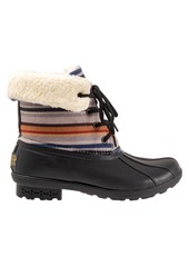 Pendleton Women's Bridger Stripe Duck Boots - Black