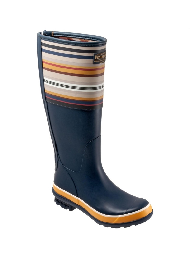 Pendleton Women's Bridger Stripe Tall Boots - Navy