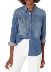 Pendleton Women's Chambray Gambler Shirt  SM