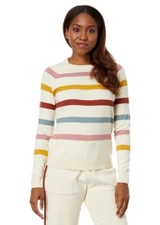 Pendleton Women's Cozy Stripe Cashmere Pullover