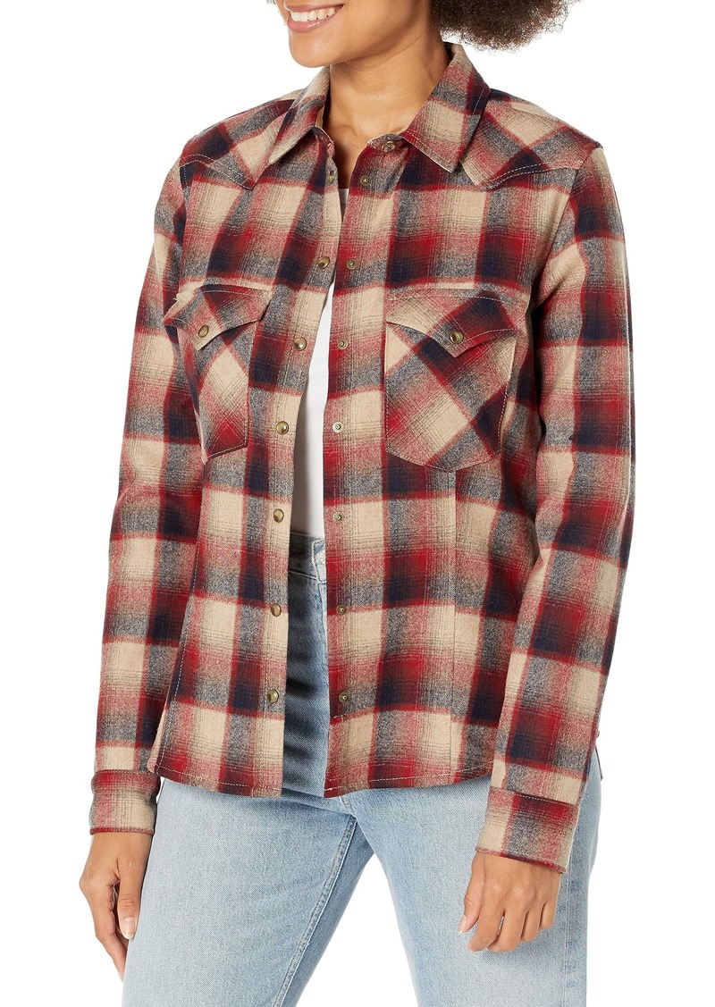 Pendleton Women's Long Sleeve Wool Canyon Shirt