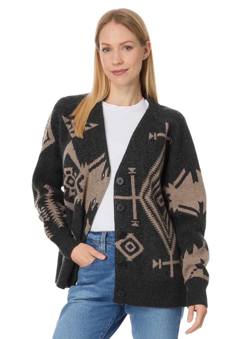 Pendleton Women's Oversized Graphic Cardigan