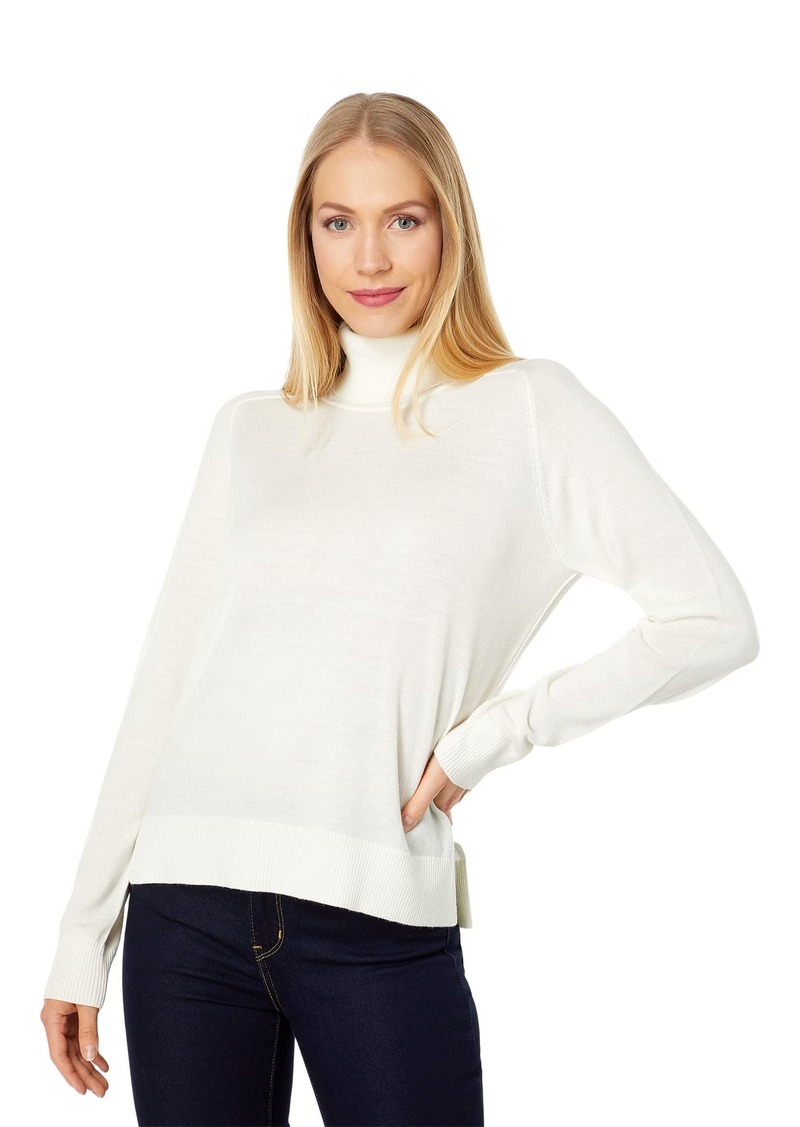 Pendleton Women's Raglan Merino Wool Turtleneck Sweater  XS