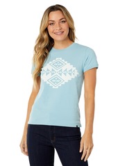 Pendleton womens Short Sleeve Hood River Cotton Diamond Tee T Shirt   US