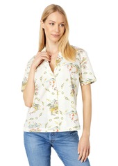 Pendleton Women's Short Sleeve Print Camp Shirt  XXS