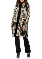Pendleton Women's Timberline Jacquard Wool Coat  LG