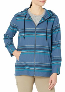 Pendleton womens  Zip Front Wool Hoodie Hooded Sweatshirt   US