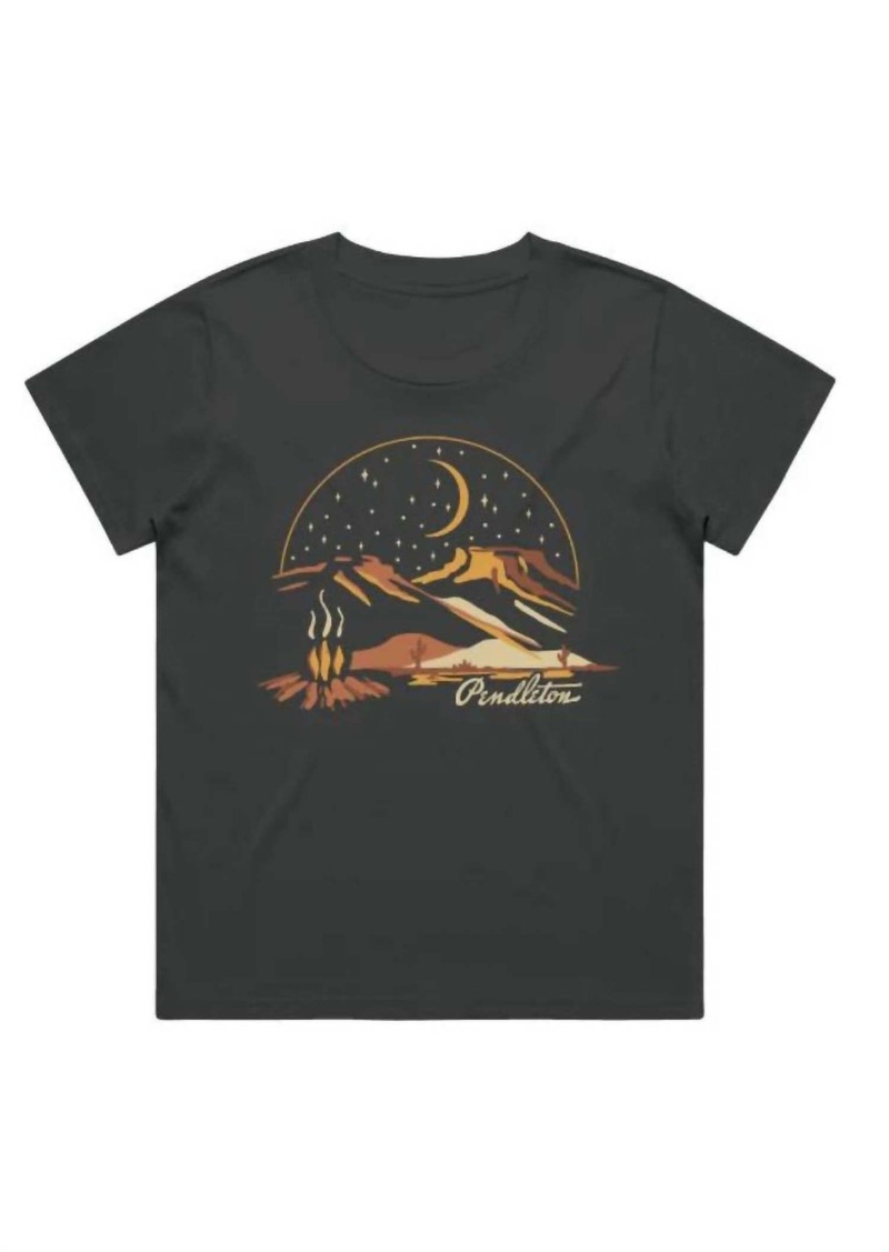 Pendleton Women's Campfire Graphic Tee In Black