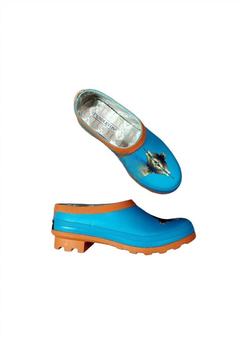 Pendleton Women's Spring Clog In Turquoise Pagosa