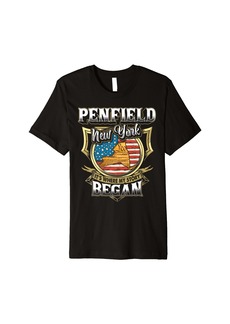 Penfield New York USA Flag 4th Of July Premium T-Shirt