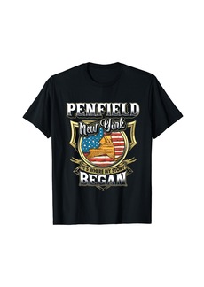 Penfield New York USA Flag 4th Of July T-Shirt