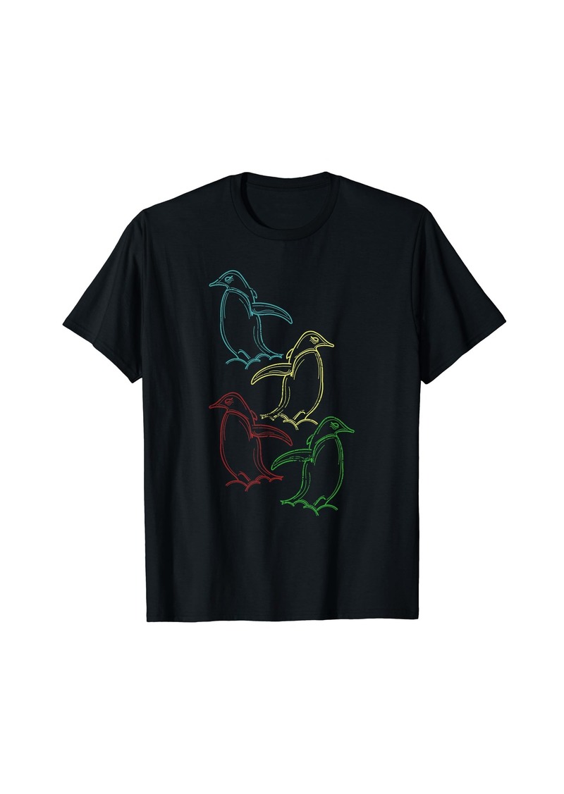 Antarctica Animal Bird Zoo Keeper Gift Penguin T-Shirt