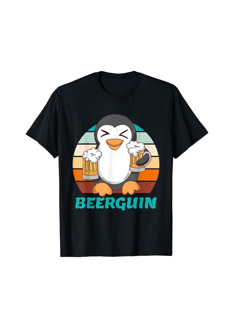 Beer penguin beer men Beer Father s Day Party Festival T-Shirt