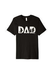 Best Penguin Dad Ever Mens Fathers Day Penguin Premium T-Shirt