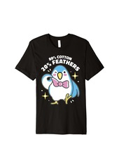 Cute Baby Penguin with Bowtie Funny Premium T-Shirt