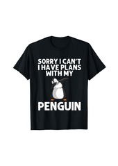 Cute Penguin For Men Women Zookeeper Penguin Lovers Dabbing T-Shirt