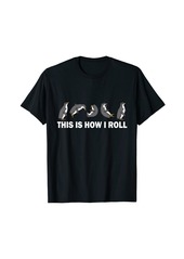 Cute Penguin Kids This Is How I Roll Funny Penguin T-Shirt