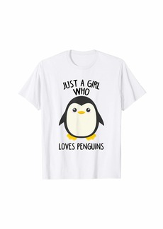 Cute Penguin Shirt Women Girls T-Shirt