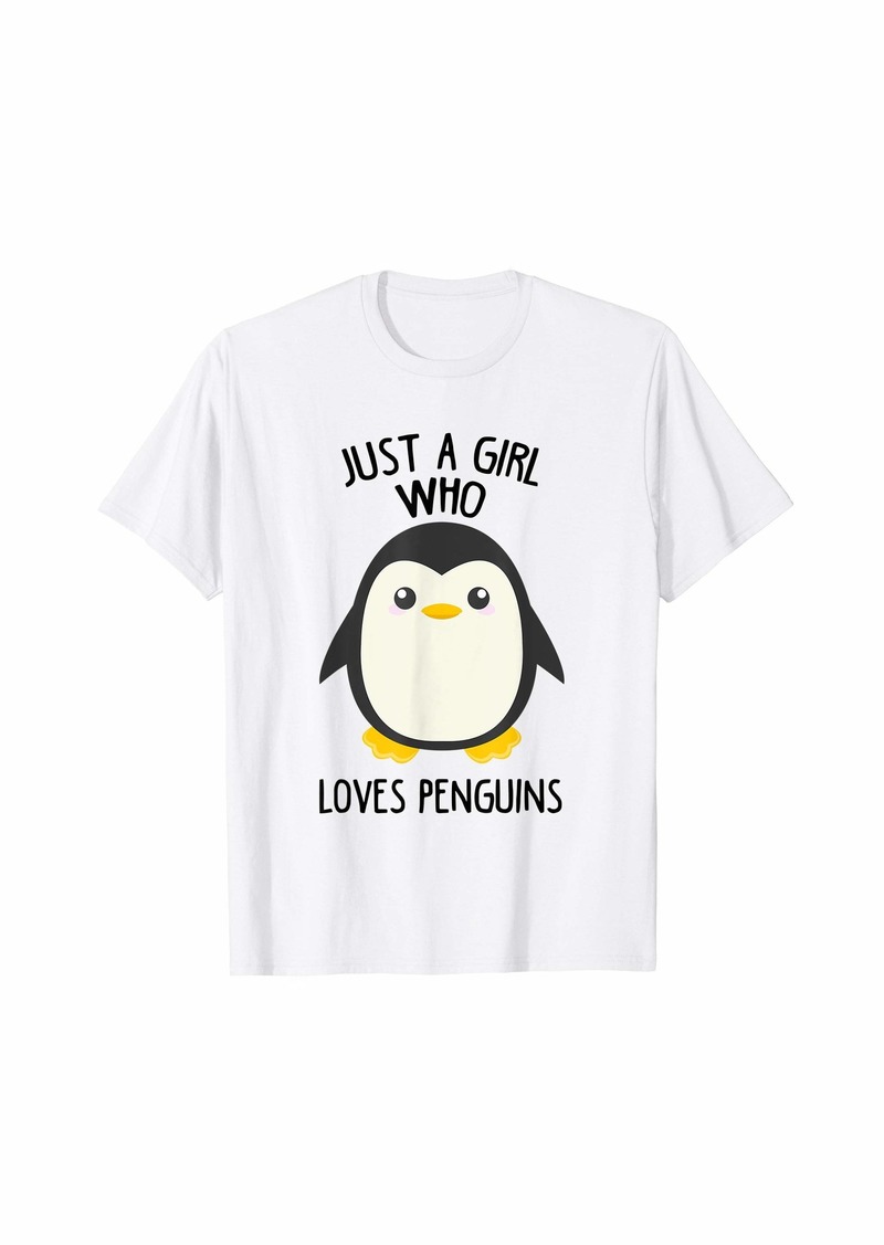 Cute Penguin Shirt Women Girls T-Shirt