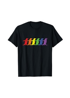 Cute Rainbow Penguin LGBT Penguin Lover LGBTQ Awareness T-Shirt