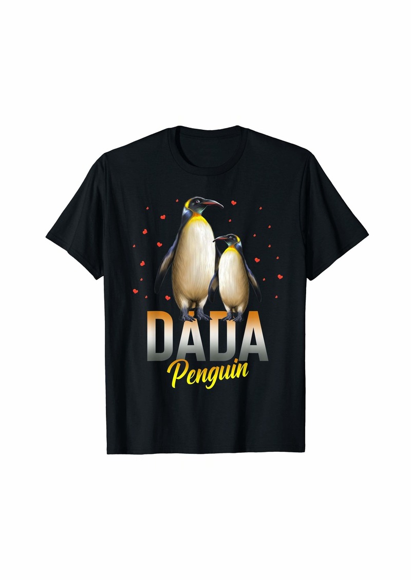 Dada Penguin Gift Matching Penguin Bird Family Tribe T-Shirt