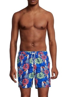 Penguin ​Floral-Print Swim Shorts