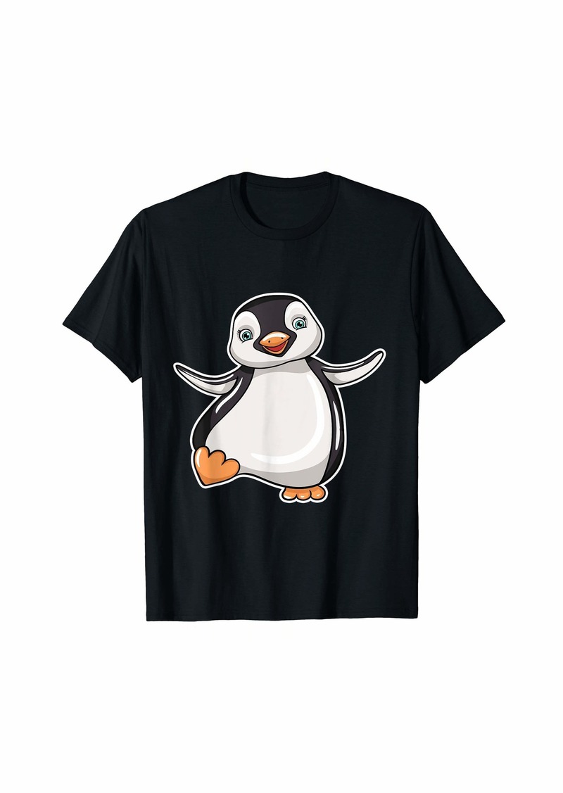 Happy Cute Baby Penguin Gift Love Penguins T-Shirt