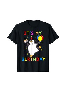 It's My Birthday Penguin Birthday T-Shirt