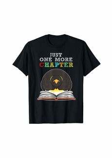 Penguin Book Reading Gift Shirt for Bookworm Teachers Girls T-Shirt