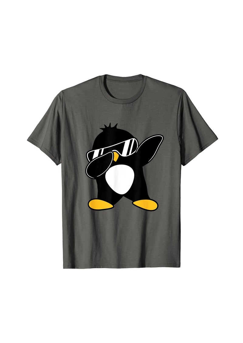 Penguin Dabbing Party Funny Cute Dab Dance Animal Lover T-Shirt