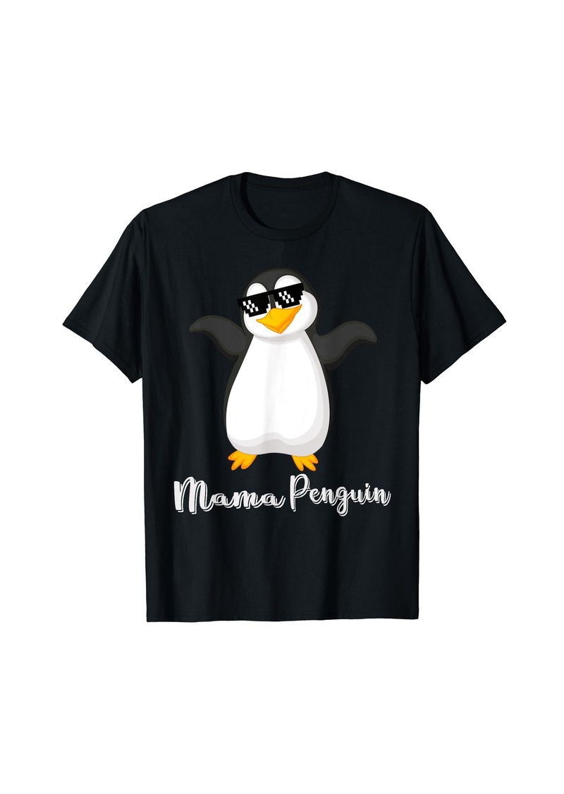 Penguin MAMA - Mother's Funny & Cute Mom Gift T-Shirt