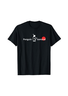 Penguin Samurai Original Character | Japanese Samurai T-Shirt